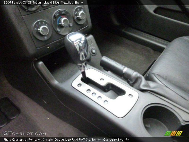 Liquid Silver Metallic / Ebony 2006 Pontiac G6 GT Sedan