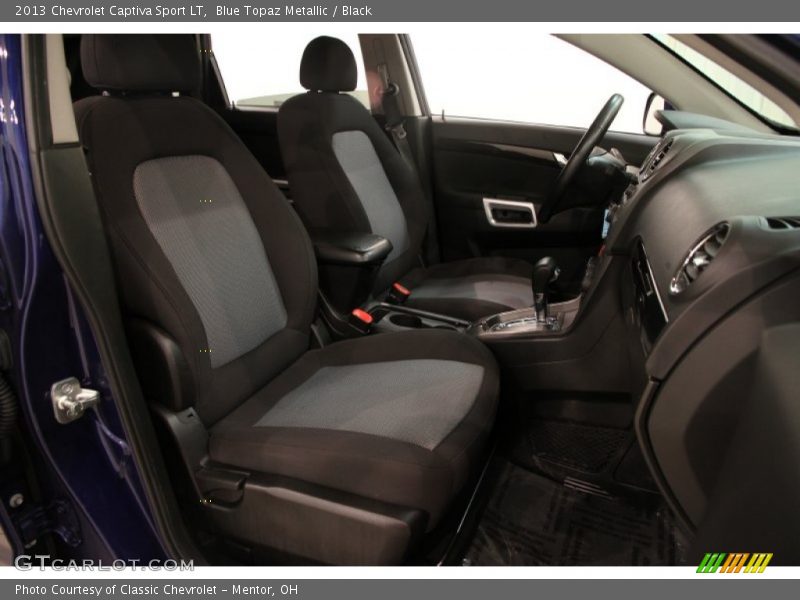 Blue Topaz Metallic / Black 2013 Chevrolet Captiva Sport LT