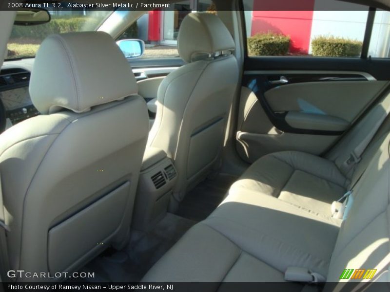 Alabaster Silver Metallic / Parchment 2008 Acura TL 3.2