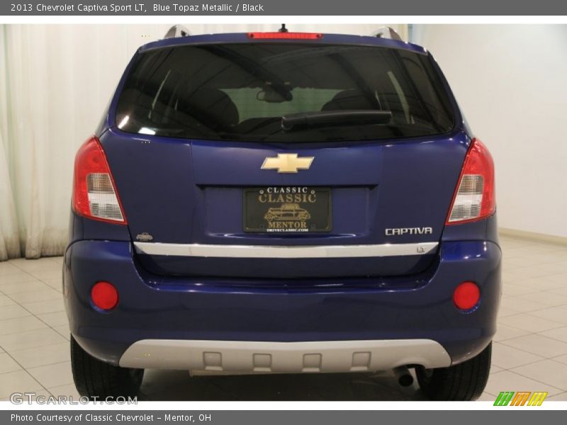 Blue Topaz Metallic / Black 2013 Chevrolet Captiva Sport LT