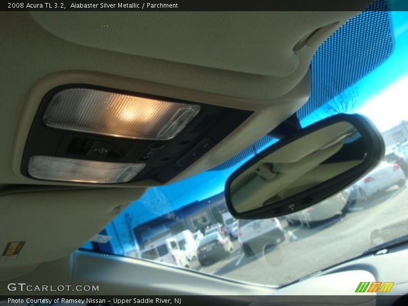 Alabaster Silver Metallic / Parchment 2008 Acura TL 3.2