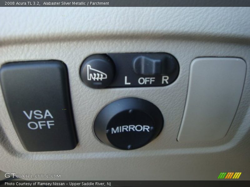 Alabaster Silver Metallic / Parchment 2008 Acura TL 3.2