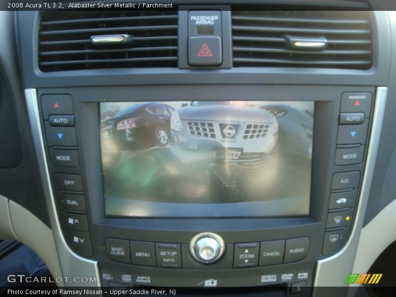 Alabaster Silver Metallic / Parchment 2008 Acura TL 3.2