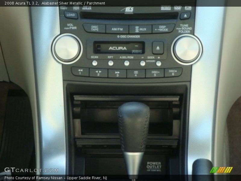 Alabaster Silver Metallic / Parchment 2008 Acura TL 3.2
