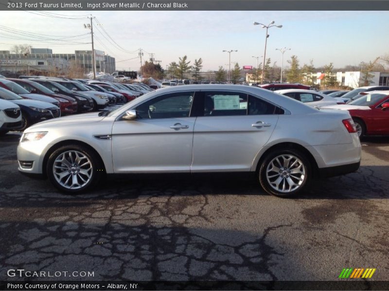 Ingot Silver Metallic / Charcoal Black 2013 Ford Taurus Limited