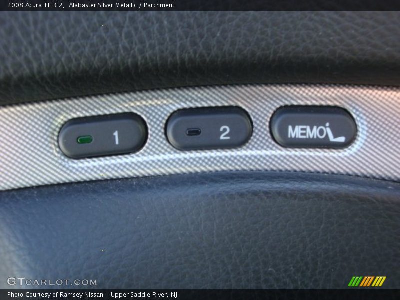 Alabaster Silver Metallic / Parchment 2008 Acura TL 3.2