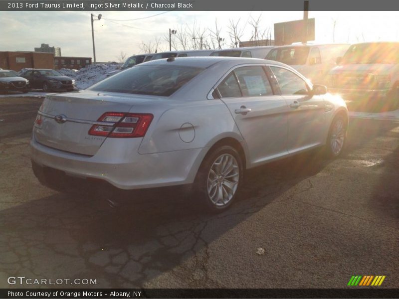 Ingot Silver Metallic / Charcoal Black 2013 Ford Taurus Limited