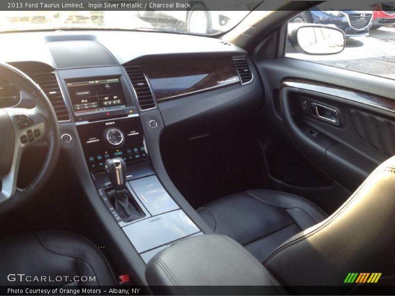 Ingot Silver Metallic / Charcoal Black 2013 Ford Taurus Limited