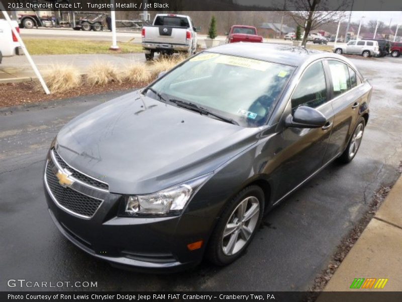 Tungsten Metallic / Jet Black 2013 Chevrolet Cruze LT
