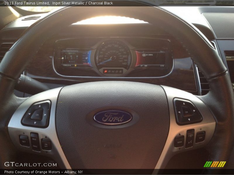 Ingot Silver Metallic / Charcoal Black 2013 Ford Taurus Limited