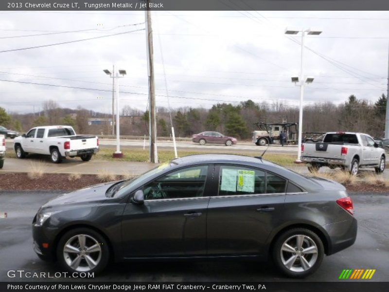 Tungsten Metallic / Jet Black 2013 Chevrolet Cruze LT