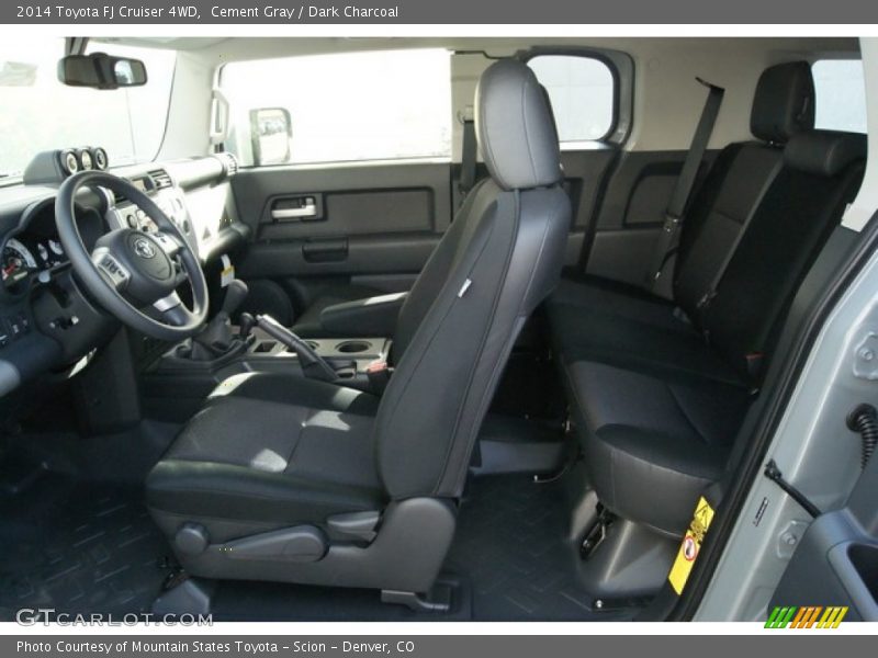 Cement Gray / Dark Charcoal 2014 Toyota FJ Cruiser 4WD