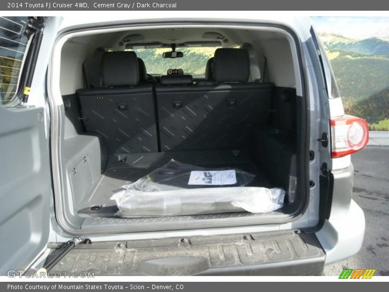 Cement Gray / Dark Charcoal 2014 Toyota FJ Cruiser 4WD