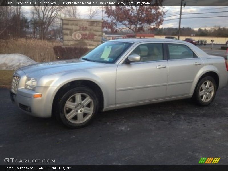 Bright Silver Metallic / Dark Slate Gray/Light Graystone 2005 Chrysler 300 Touring AWD