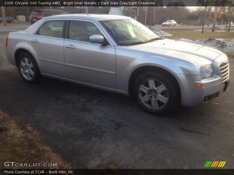 Bright Silver Metallic / Dark Slate Gray/Light Graystone 2005 Chrysler 300 Touring AWD