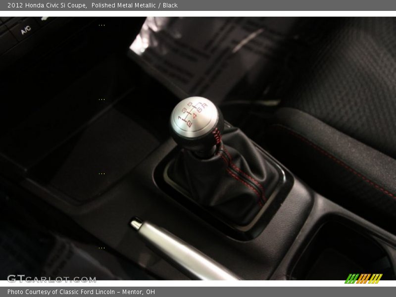 Polished Metal Metallic / Black 2012 Honda Civic Si Coupe