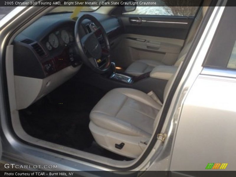 Bright Silver Metallic / Dark Slate Gray/Light Graystone 2005 Chrysler 300 Touring AWD