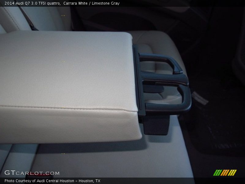 Carrara White / Limestone Gray 2014 Audi Q7 3.0 TFSI quattro