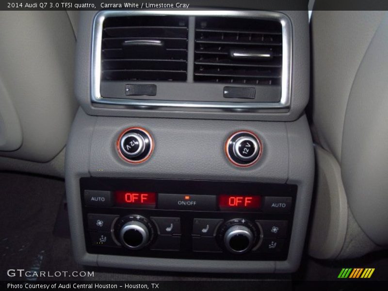 Carrara White / Limestone Gray 2014 Audi Q7 3.0 TFSI quattro