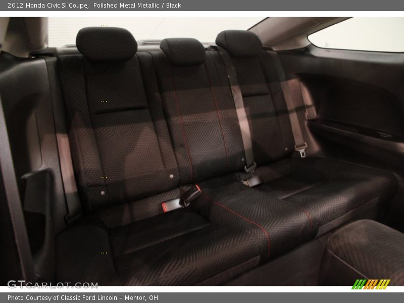 Polished Metal Metallic / Black 2012 Honda Civic Si Coupe
