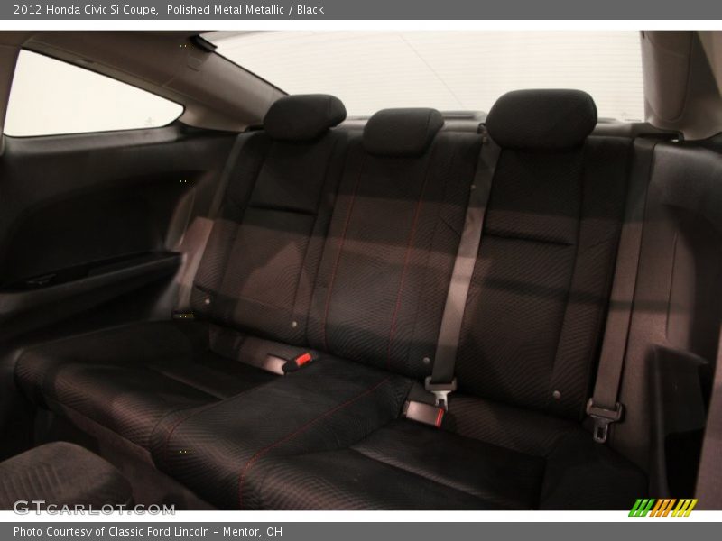 Polished Metal Metallic / Black 2012 Honda Civic Si Coupe