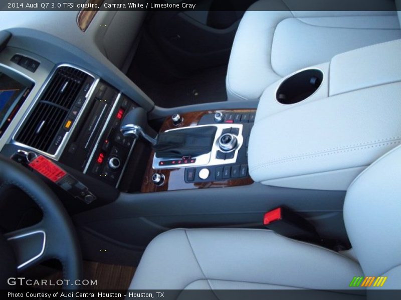 Carrara White / Limestone Gray 2014 Audi Q7 3.0 TFSI quattro