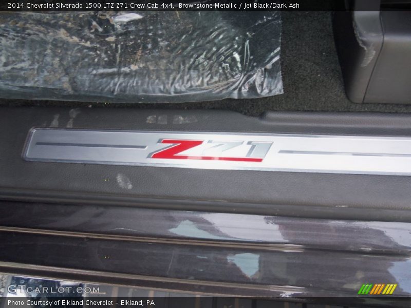 Brownstone Metallic / Jet Black/Dark Ash 2014 Chevrolet Silverado 1500 LTZ Z71 Crew Cab 4x4