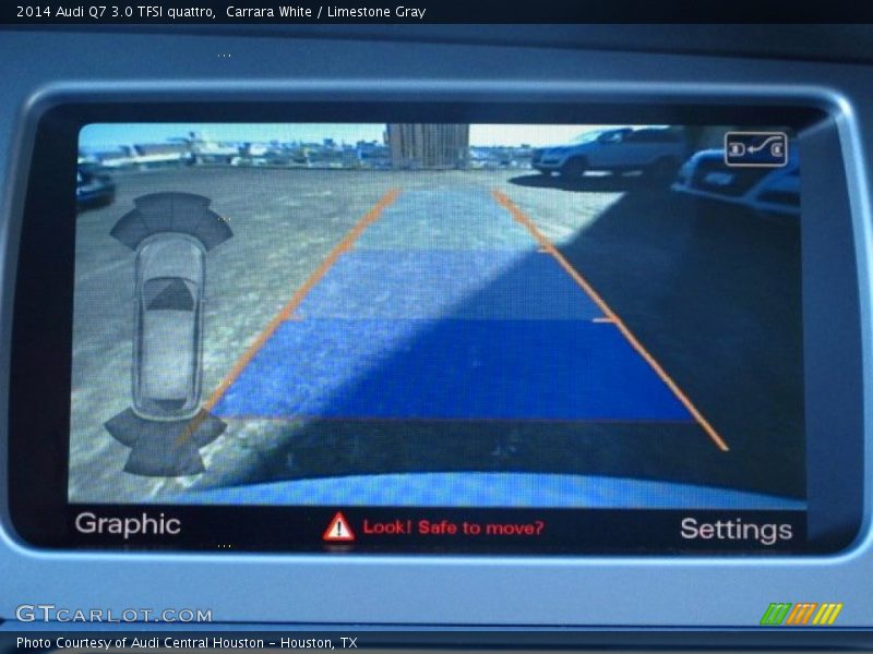 Carrara White / Limestone Gray 2014 Audi Q7 3.0 TFSI quattro