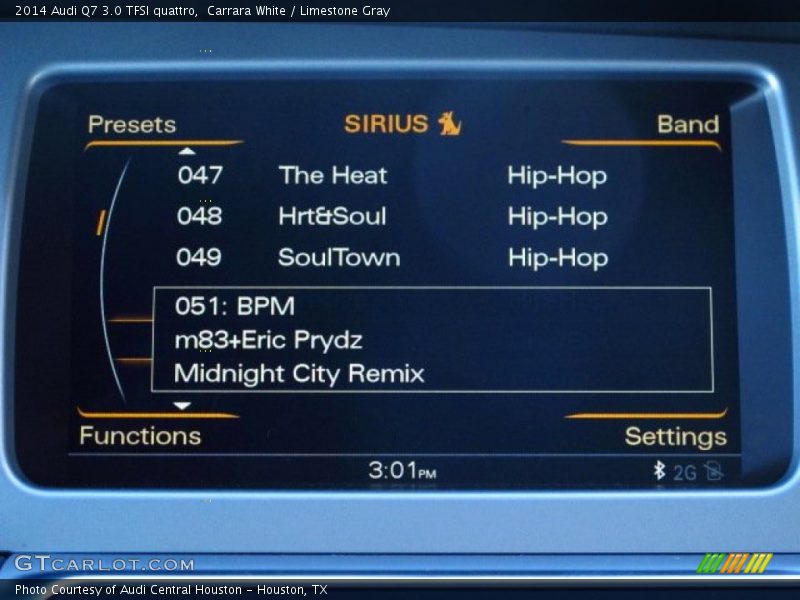 Carrara White / Limestone Gray 2014 Audi Q7 3.0 TFSI quattro