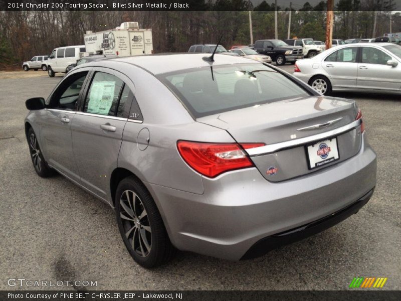 Billet Silver Metallic / Black 2014 Chrysler 200 Touring Sedan