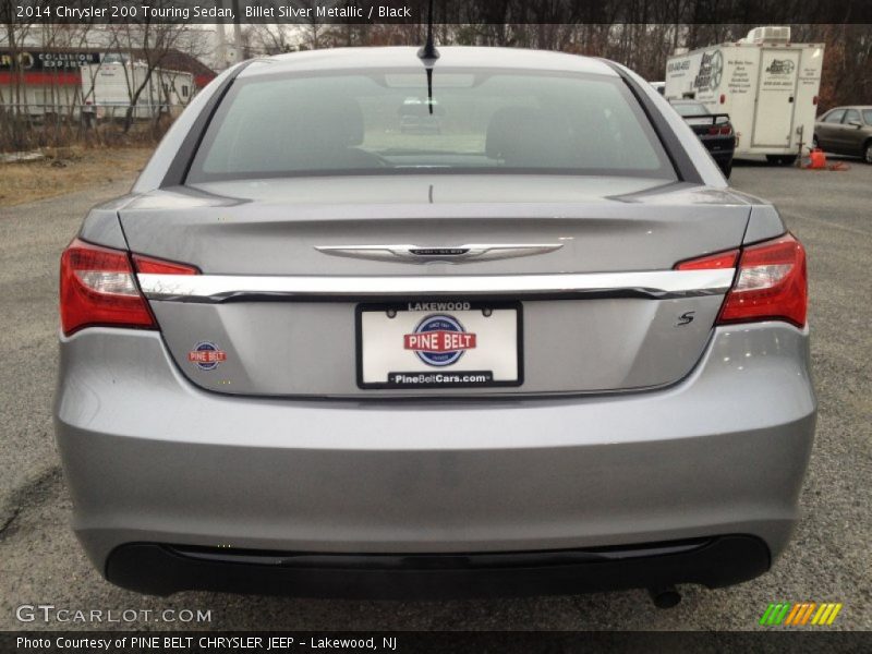 Billet Silver Metallic / Black 2014 Chrysler 200 Touring Sedan