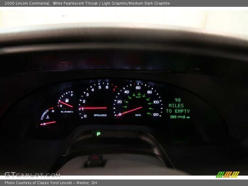  2000 Continental   Gauges