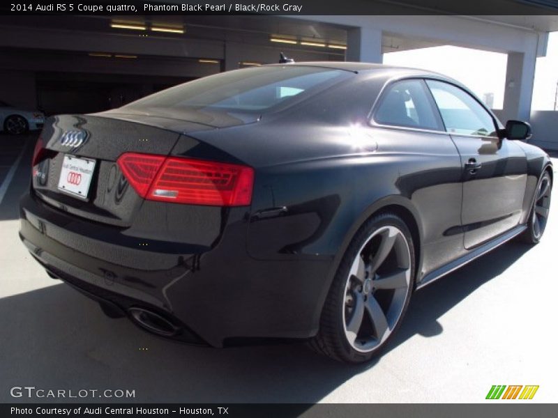 Phantom Black Pearl / Black/Rock Gray 2014 Audi RS 5 Coupe quattro