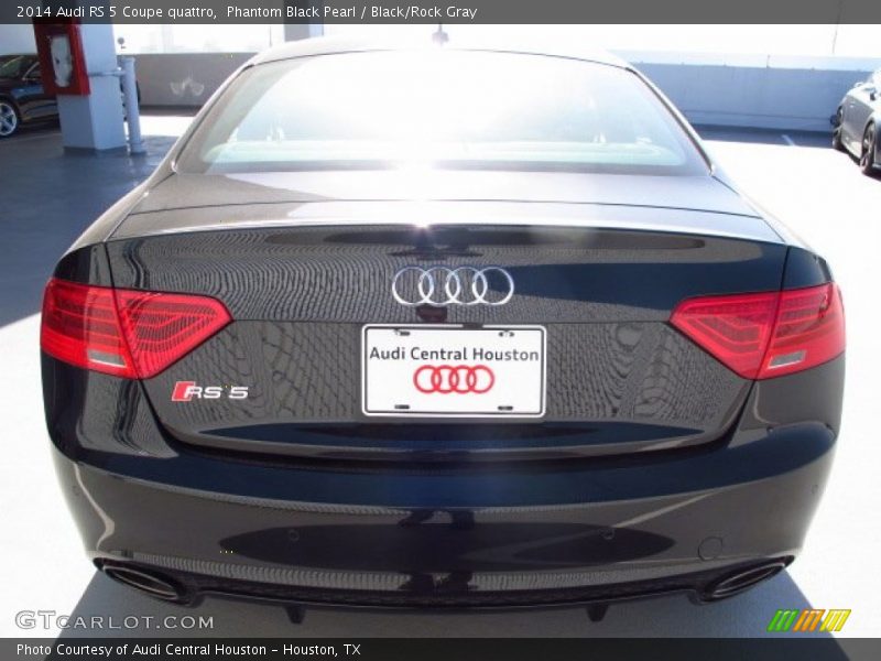 Phantom Black Pearl / Black/Rock Gray 2014 Audi RS 5 Coupe quattro