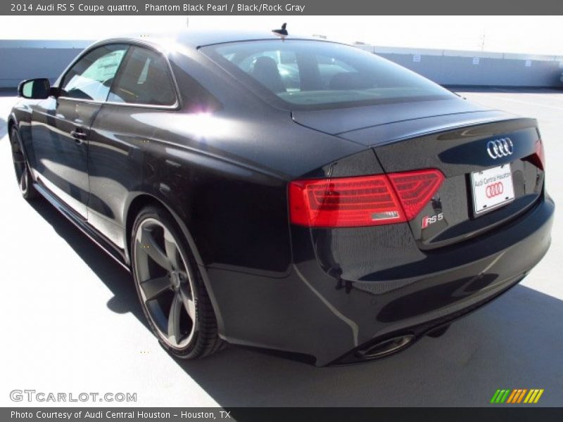 Phantom Black Pearl / Black/Rock Gray 2014 Audi RS 5 Coupe quattro