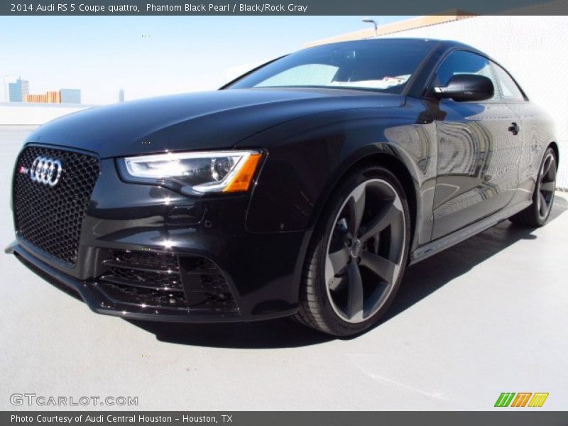 Phantom Black Pearl / Black/Rock Gray 2014 Audi RS 5 Coupe quattro