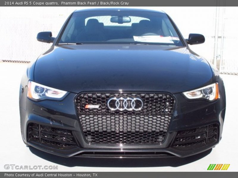 Phantom Black Pearl / Black/Rock Gray 2014 Audi RS 5 Coupe quattro