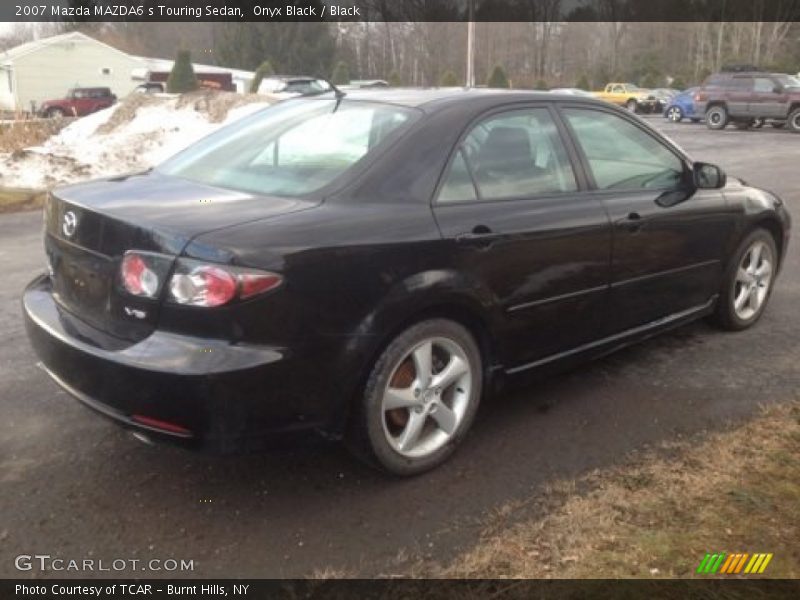 Onyx Black / Black 2007 Mazda MAZDA6 s Touring Sedan
