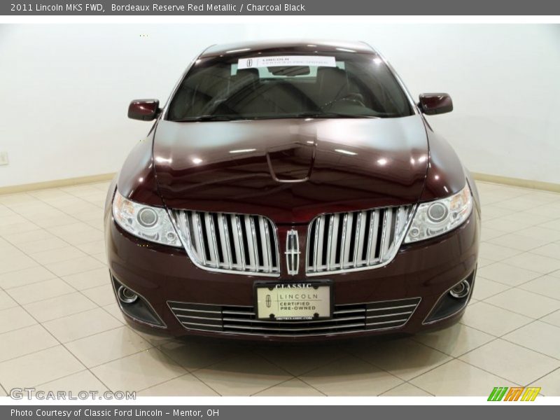 Bordeaux Reserve Red Metallic / Charcoal Black 2011 Lincoln MKS FWD