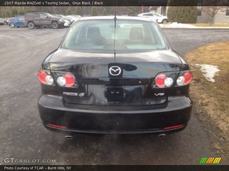 Onyx Black / Black 2007 Mazda MAZDA6 s Touring Sedan