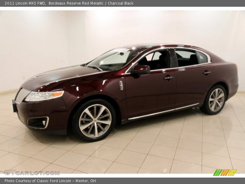 Bordeaux Reserve Red Metallic / Charcoal Black 2011 Lincoln MKS FWD