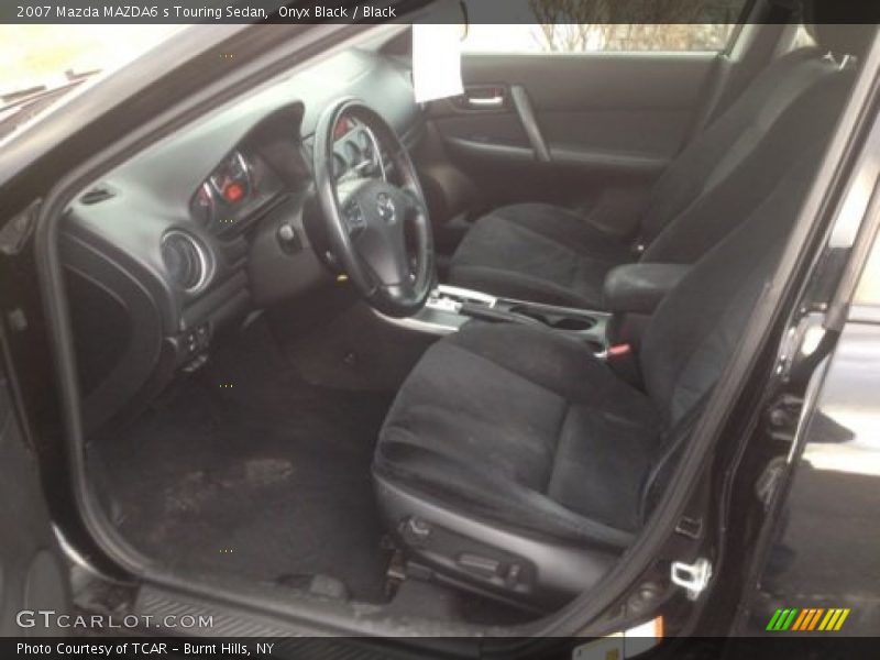 Onyx Black / Black 2007 Mazda MAZDA6 s Touring Sedan