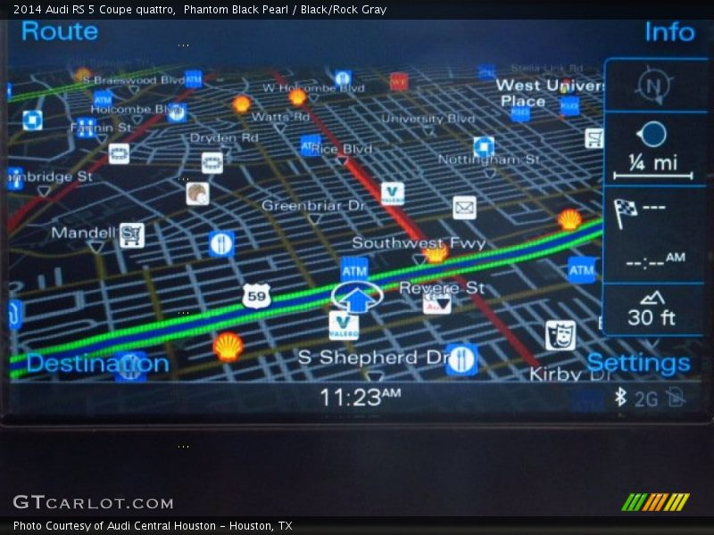 Phantom Black Pearl / Black/Rock Gray 2014 Audi RS 5 Coupe quattro