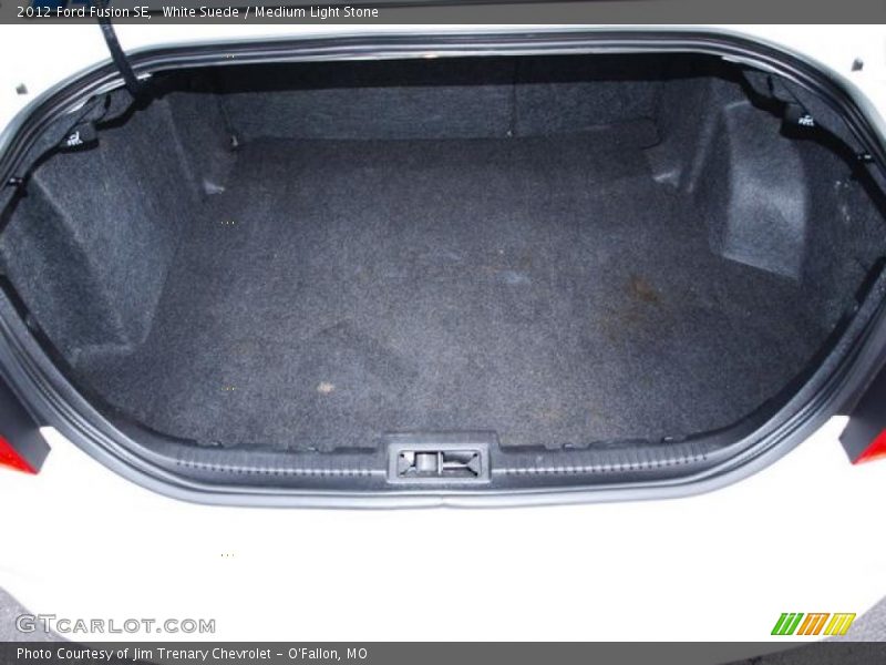 White Suede / Medium Light Stone 2012 Ford Fusion SE