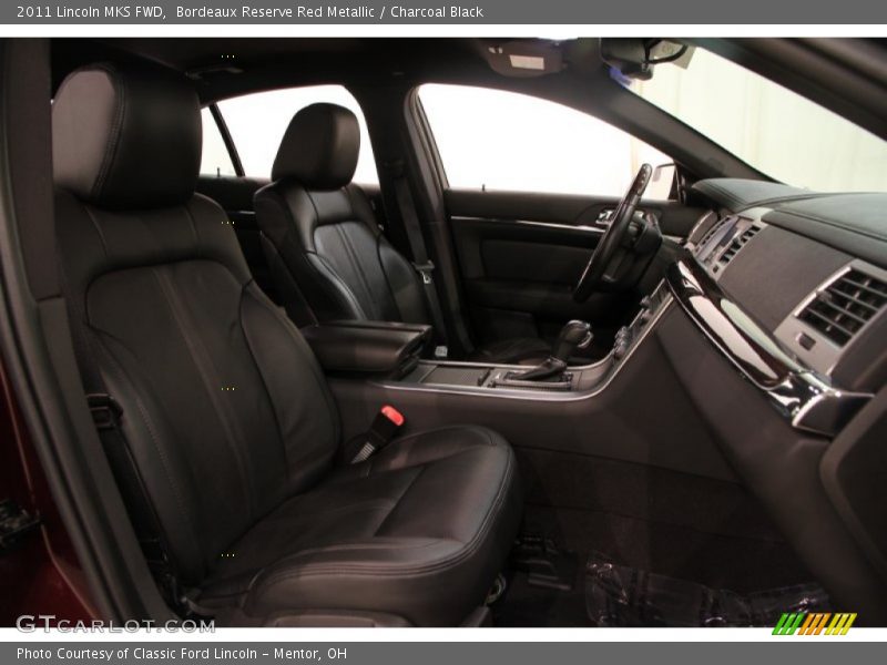 Bordeaux Reserve Red Metallic / Charcoal Black 2011 Lincoln MKS FWD