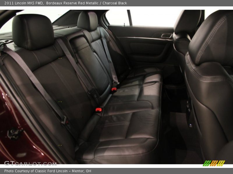 Bordeaux Reserve Red Metallic / Charcoal Black 2011 Lincoln MKS FWD