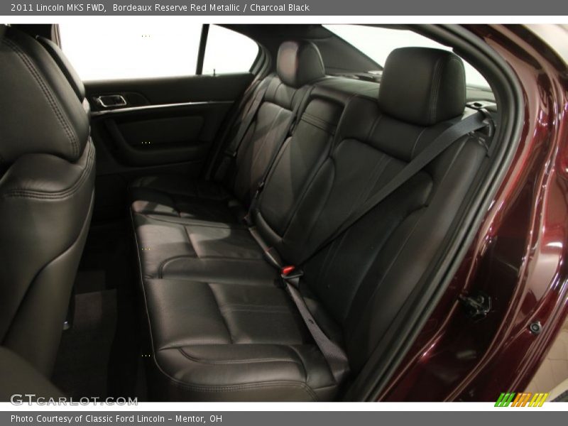 Bordeaux Reserve Red Metallic / Charcoal Black 2011 Lincoln MKS FWD
