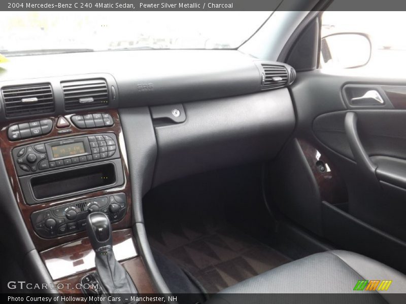 Pewter Silver Metallic / Charcoal 2004 Mercedes-Benz C 240 4Matic Sedan
