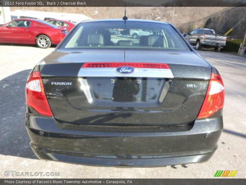 Black / Charcoal Black 2012 Ford Fusion SEL