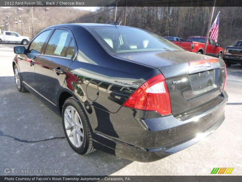Black / Charcoal Black 2012 Ford Fusion SEL